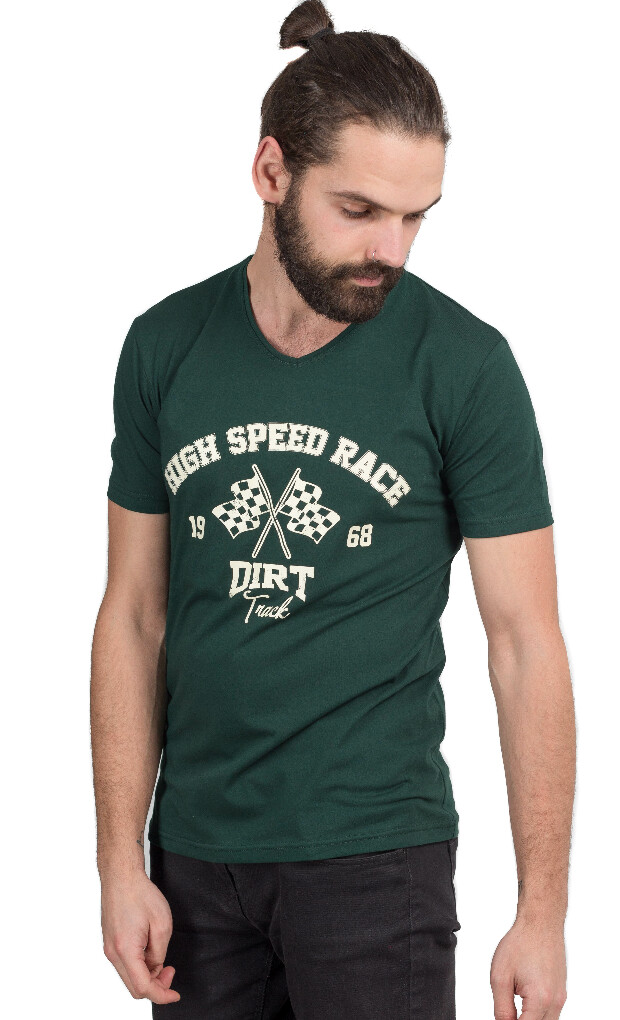 Мужская футболка dirt high speed race 5003