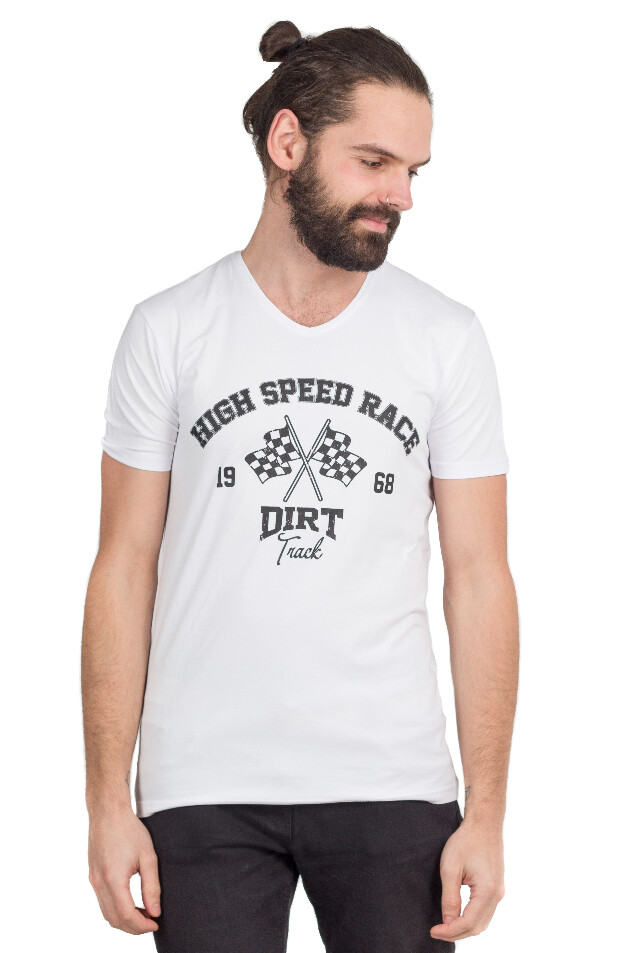 Мужская футболка dirt high speed race 5003