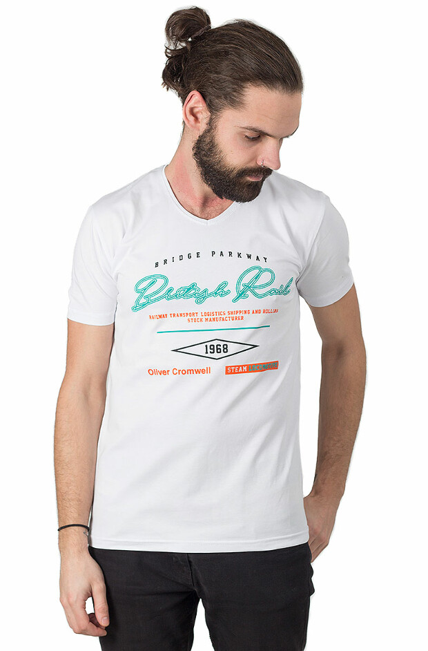 Мужская футболка british rail 5010