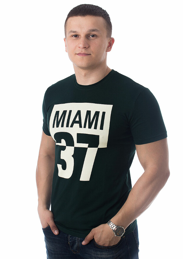 Мужская футболка miami 37 5011