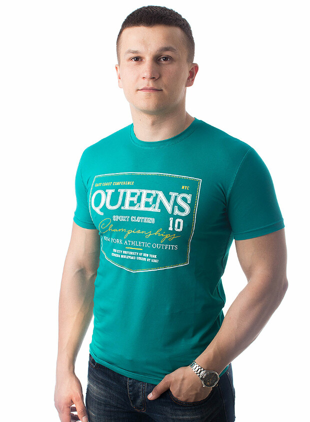 Мужская футболка queens athletics 5018