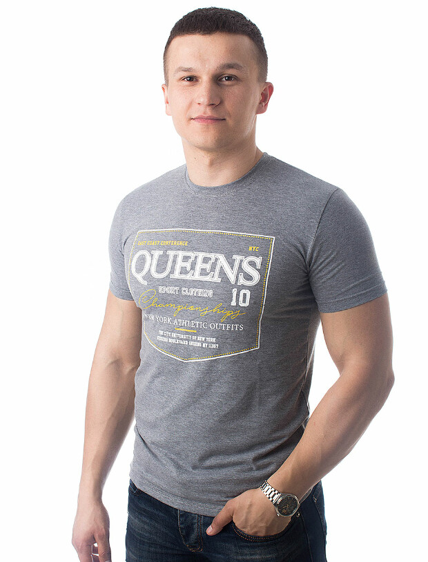 Мужская футболка queens athletics 5018