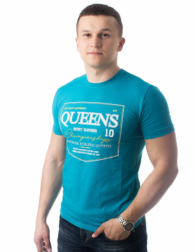 Мужская футболка queens athletics 5018