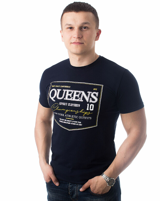 Мужская футболка queens athletics 5018