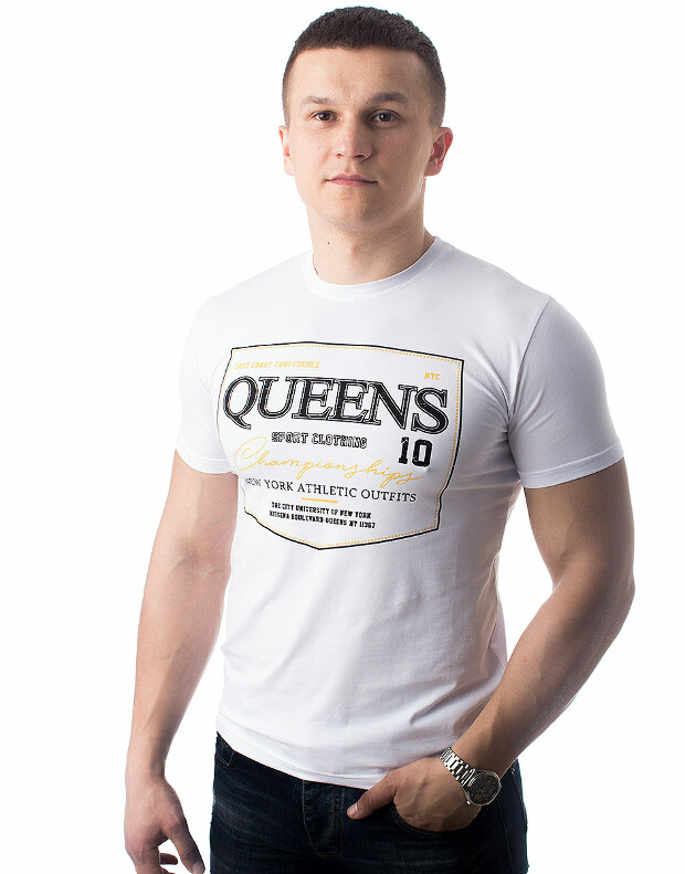 Мужская футболка queens athletics 5018