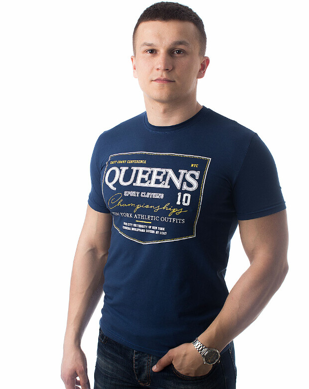 Мужская футболка queens athletics 5018
