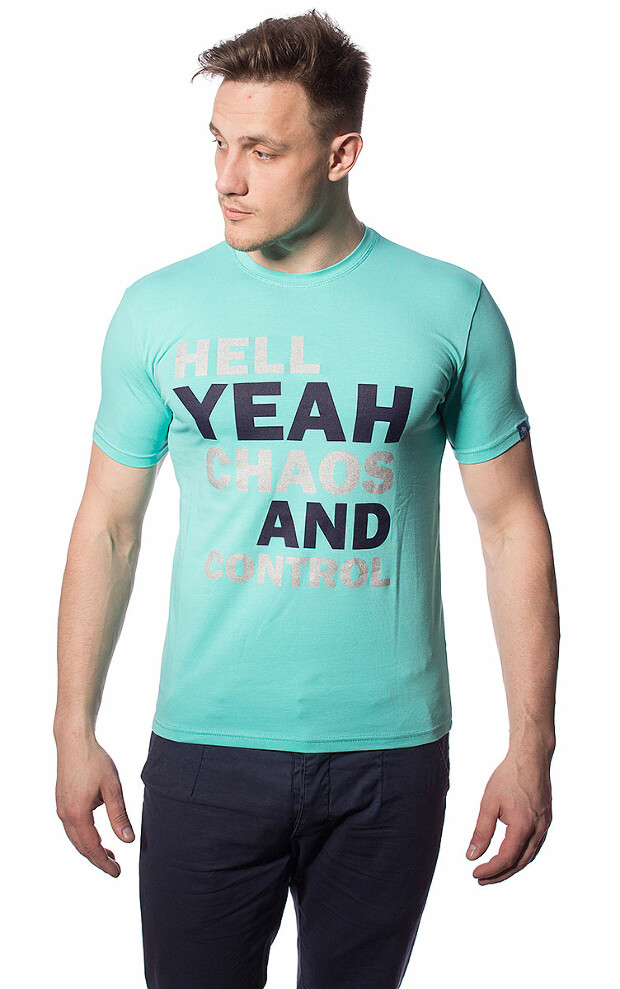 Футболка hell yeah chaos and control 5025
