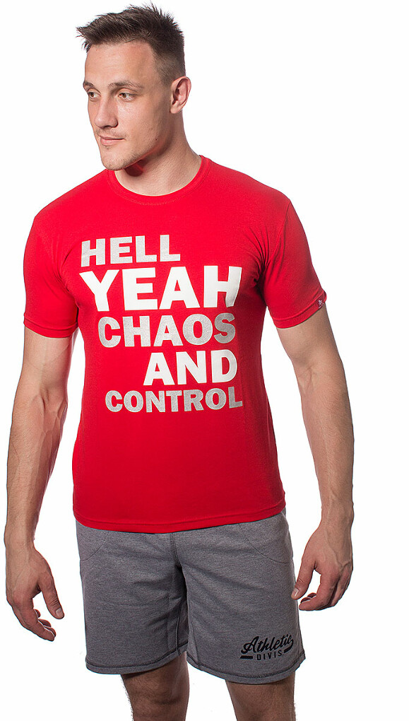 Футболка hell yeah chaos and control 5025