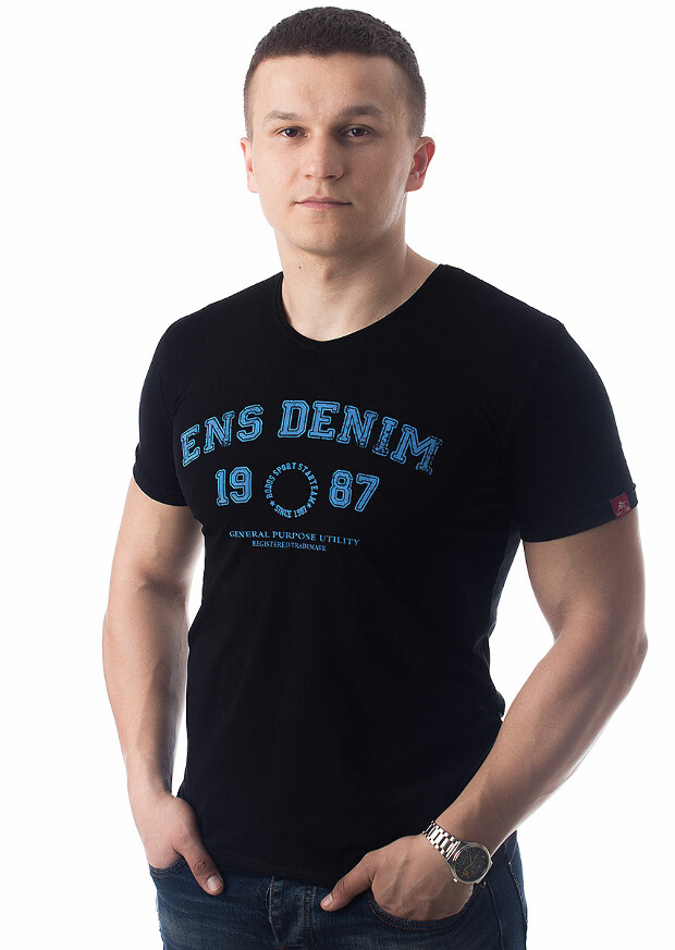 Мужская футболка ens denim 1987 5027