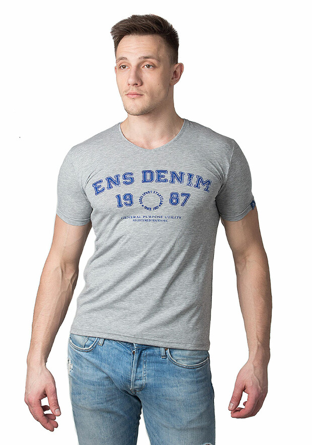 Мужская футболка ens denim 1987 5027