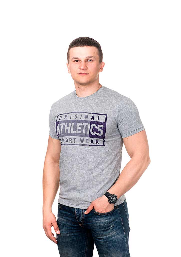 Футболка мужская athletics sport wear 5032