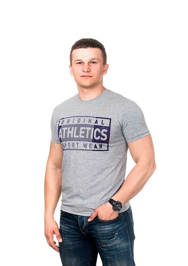 Футболка мужская athletics sport wear 5032