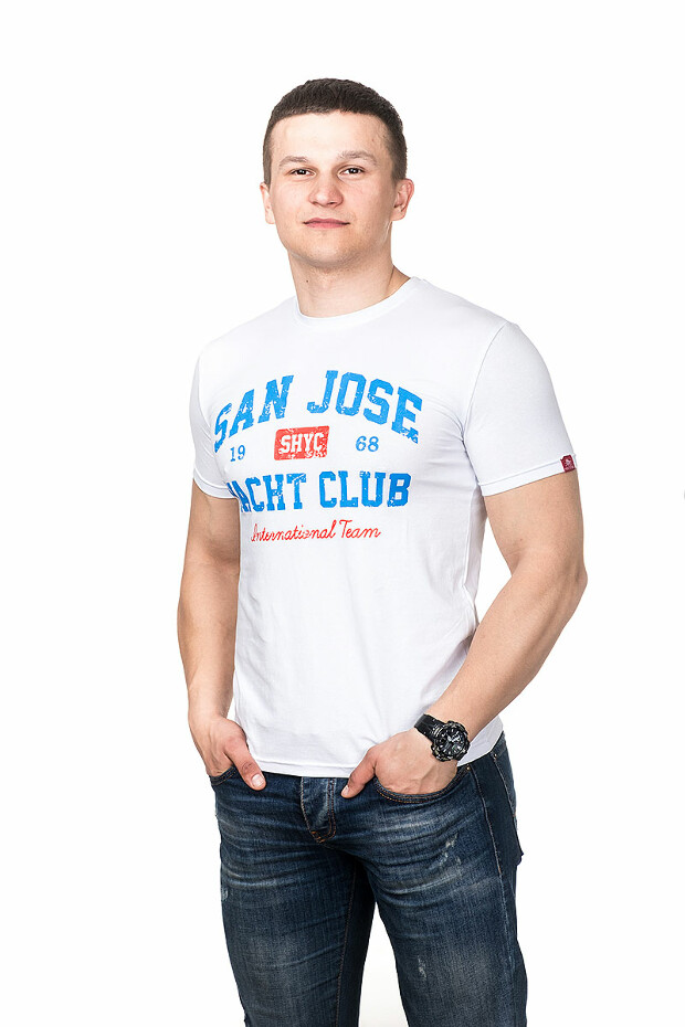 Мужская футболка san jose 5033