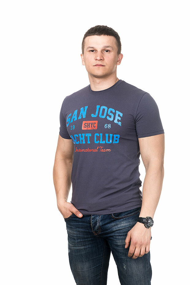 Мужская футболка san jose 5033