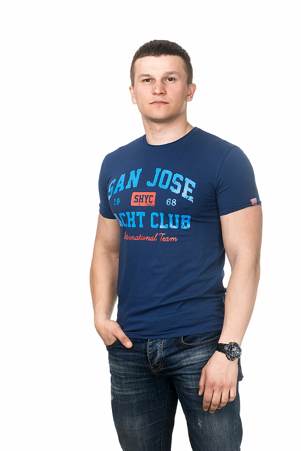 Мужская футболка san jose 5033
