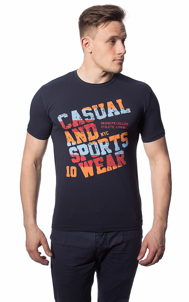Футболка мужская casual sport wear 5046