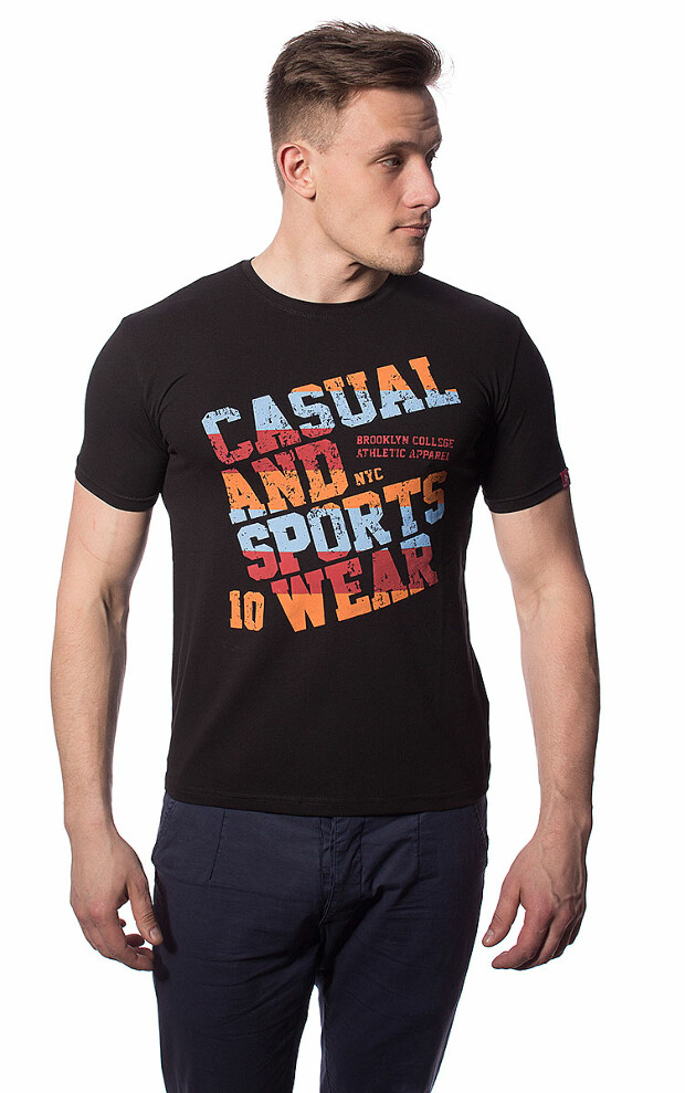 Футболка мужская casual sport wear 5046