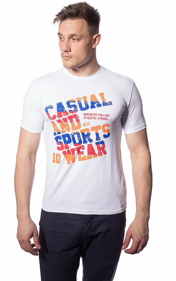 Футболка мужская casual sport wear 5046