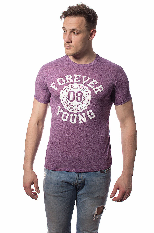 Мужская футболка forever young 5068