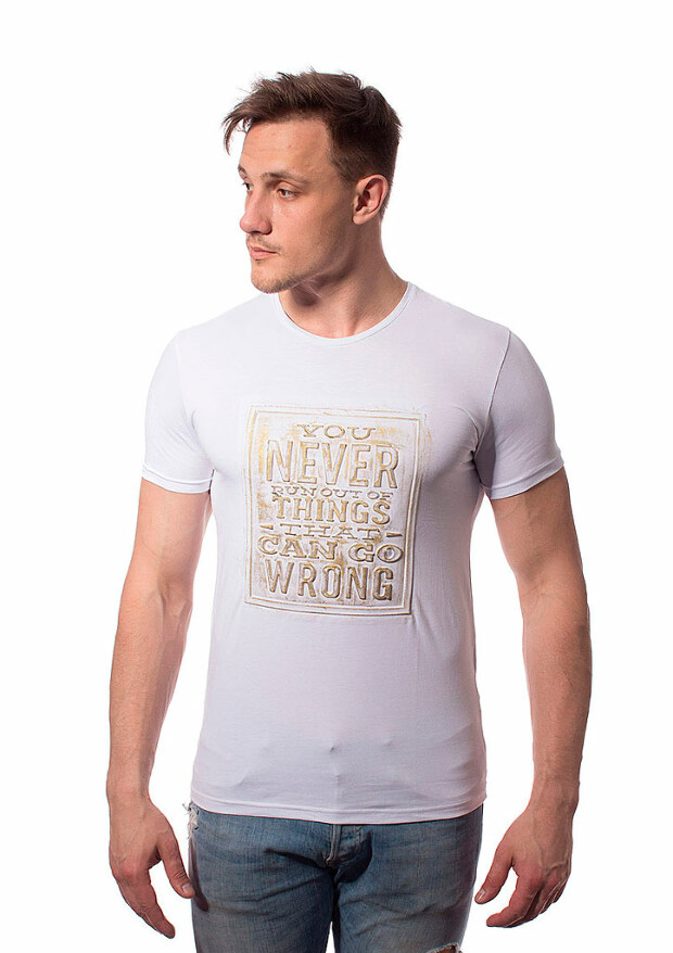 Футболка never run of things 5127