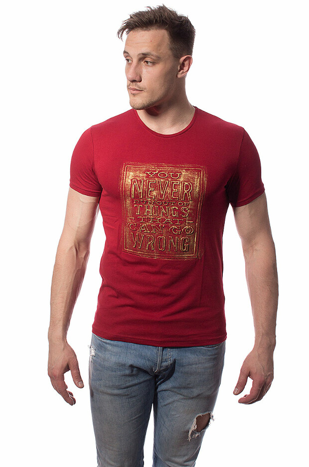 Футболка never run of things 5127