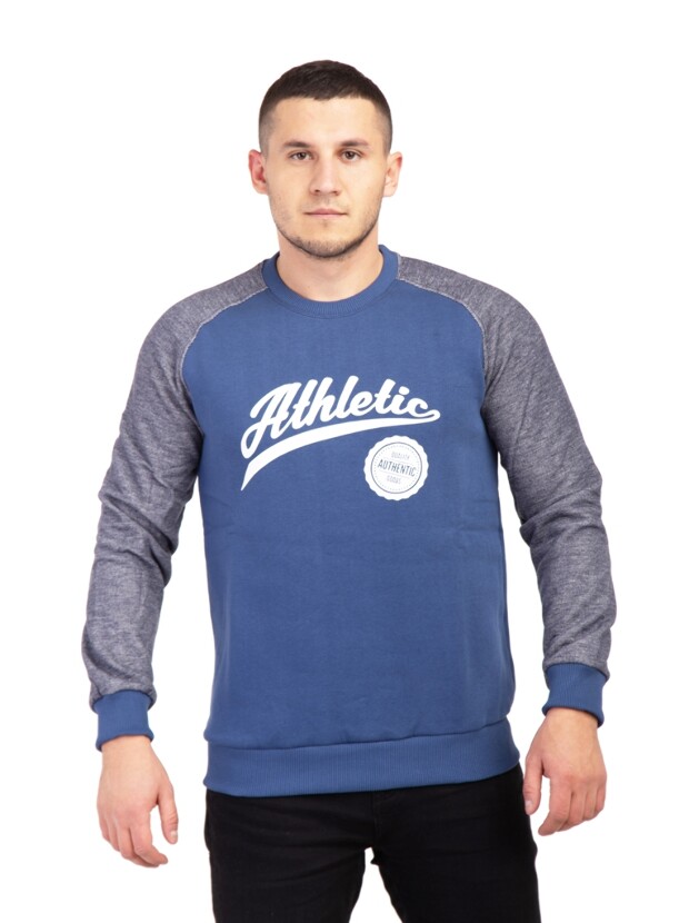 Чоловічий реглан із принтом athletic 5865