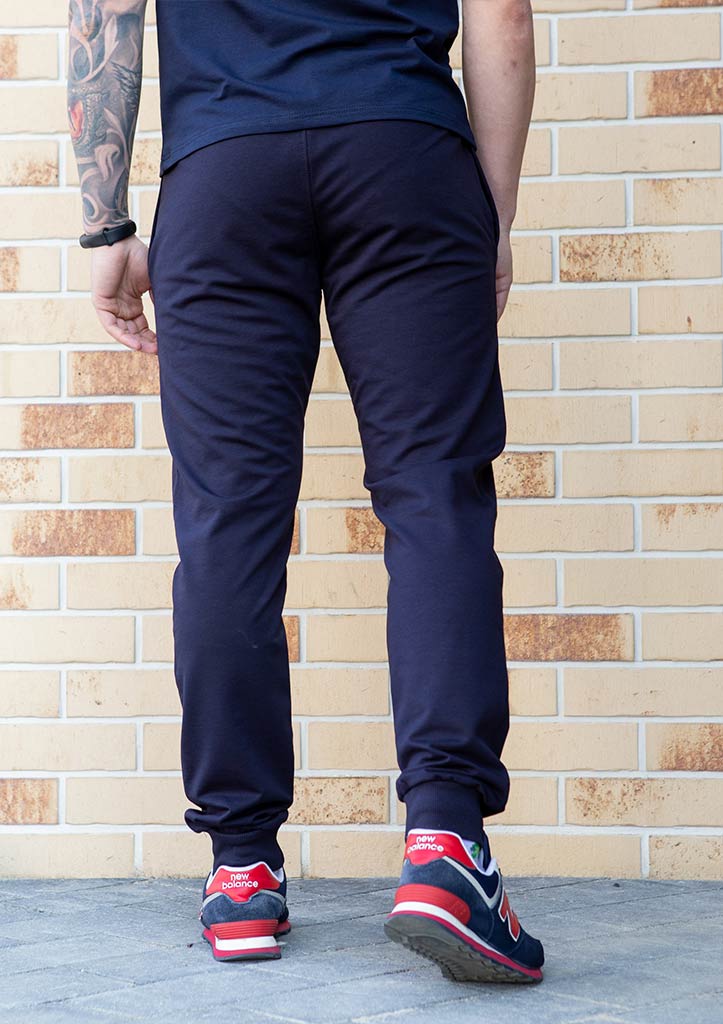 Спортивные штаны с оригинальной вышивкой hector 3204
