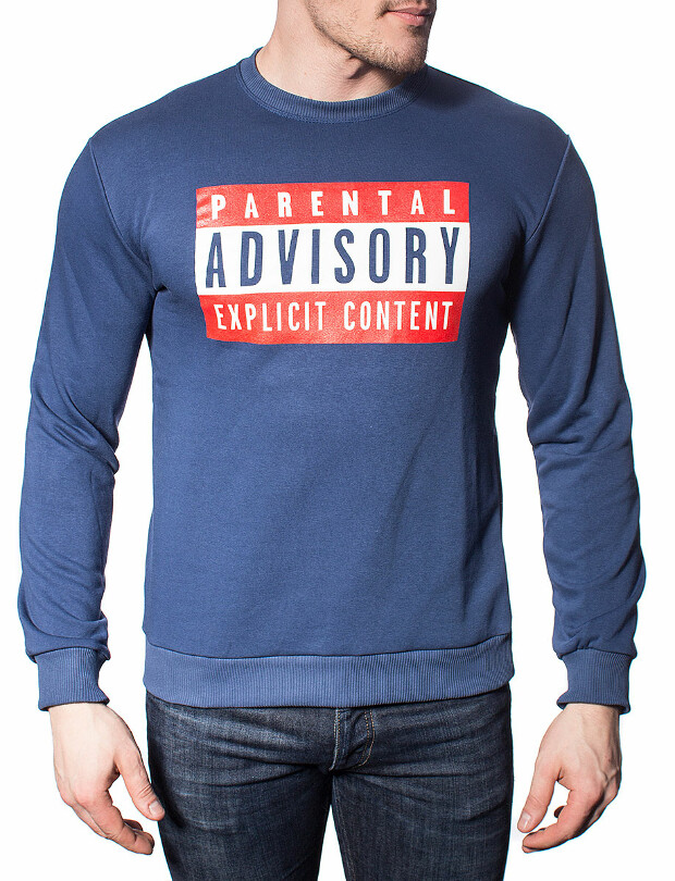 Свитшот parental advisory explicit content 5368