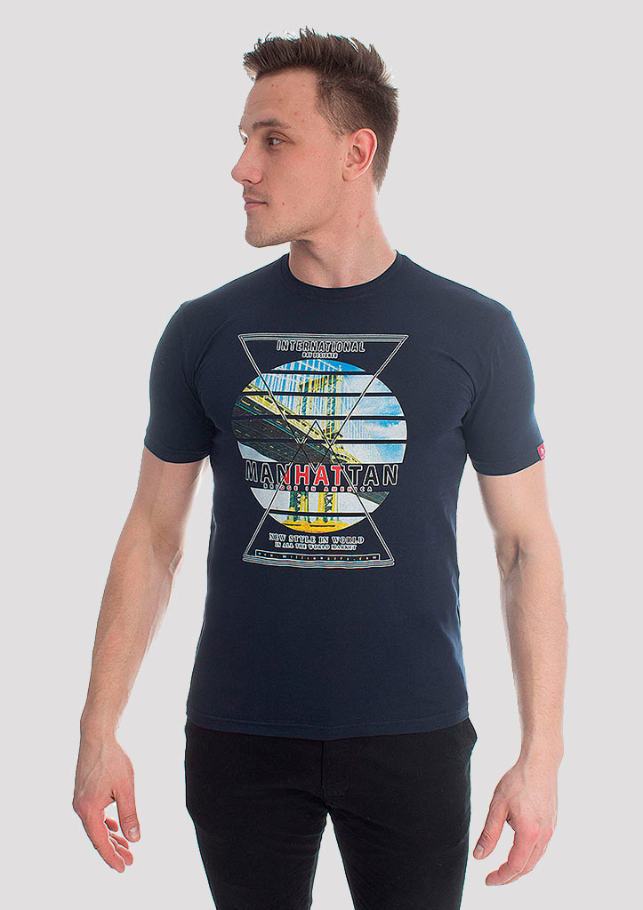 Футболка manhattan color 5058