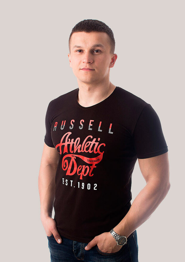 Мужская футболка ruseell athletic dept 5023