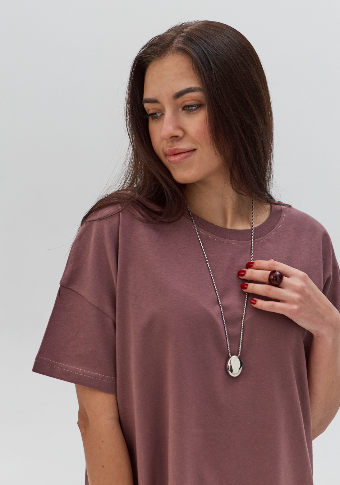 Жіноча  футболка OVERSIZE 24559