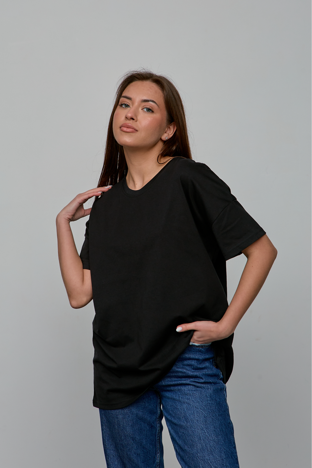 Жіноча  футболка OVERSIZE 24559