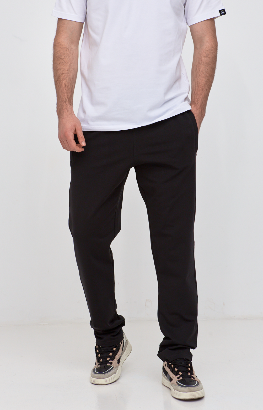 Прямые спортивные штаны больших размеров 18309