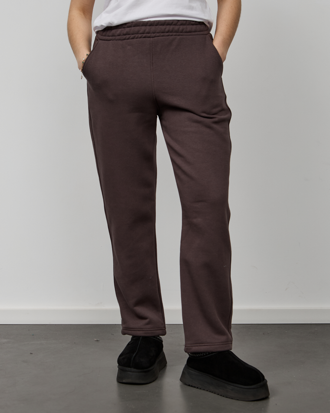 Брюки женские прямые с фиксаторами по низу Hector 24135