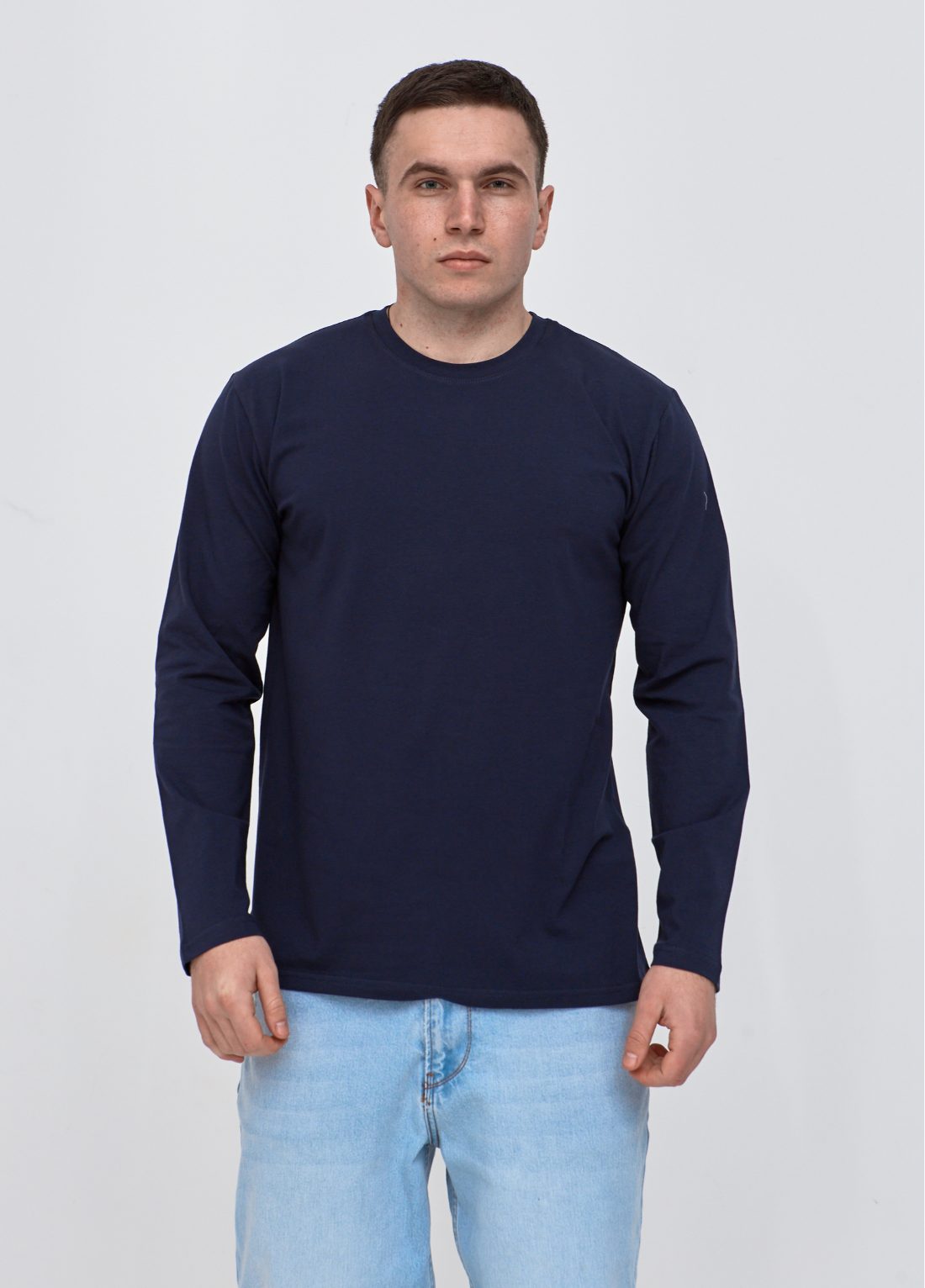 Чоловічий лонгслів великих розмірів Hector 25200