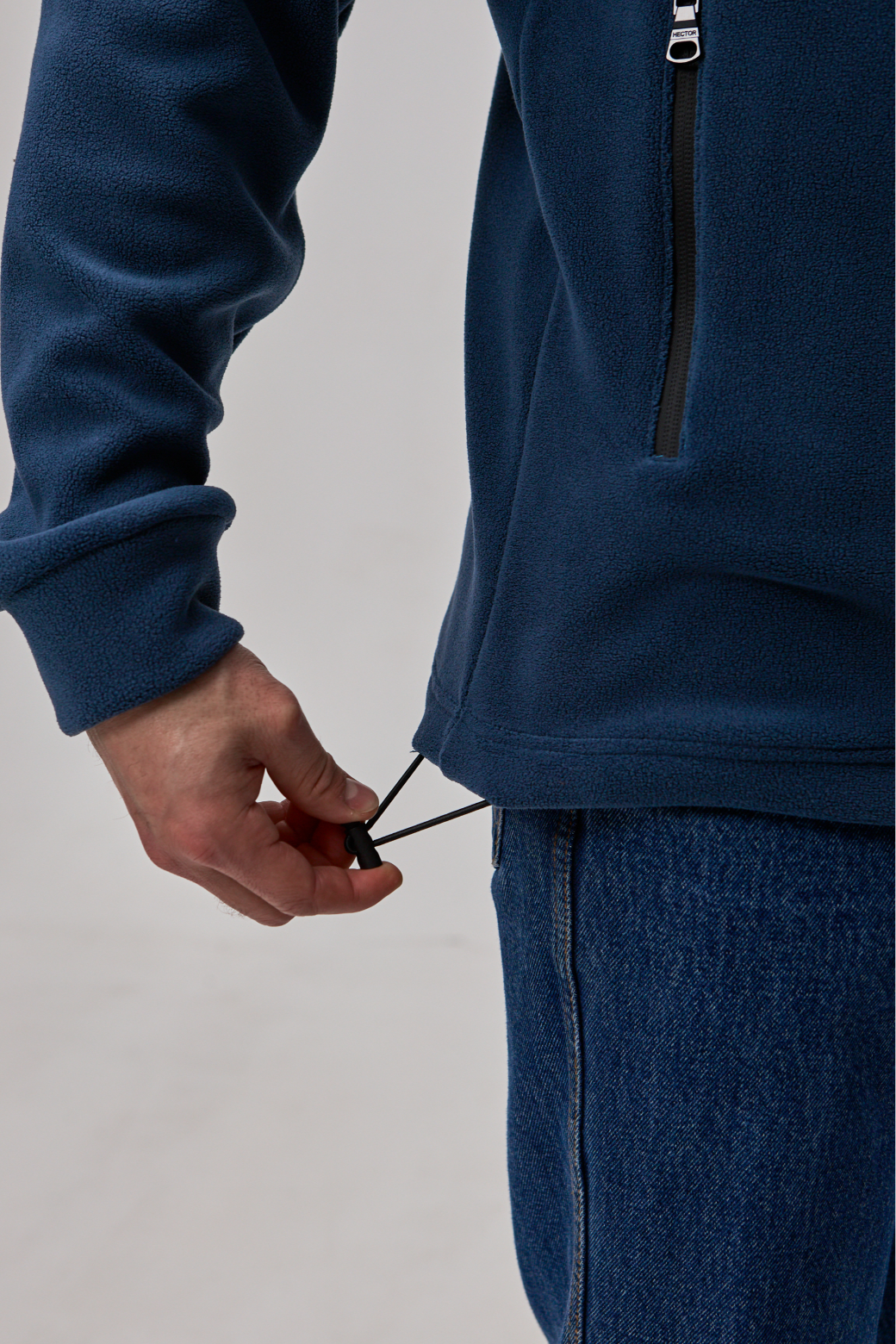 Чоловіча кофта флісова на застібці 30480