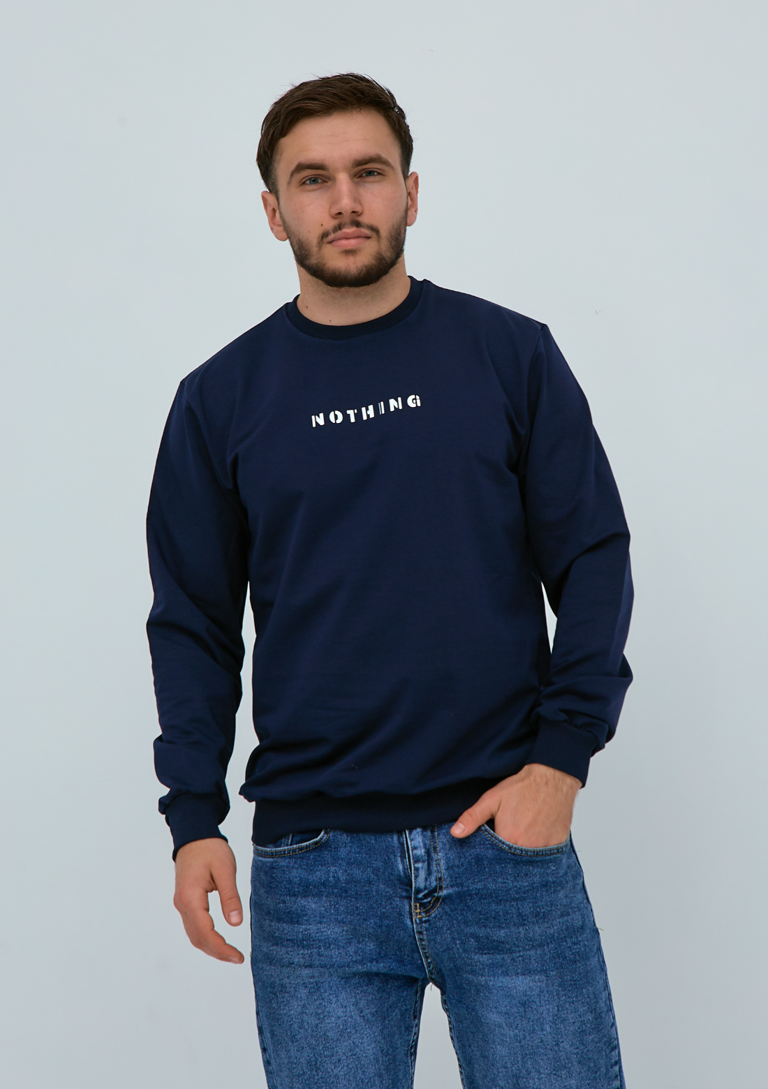 Світшот великих розмірів NOTHING 18038