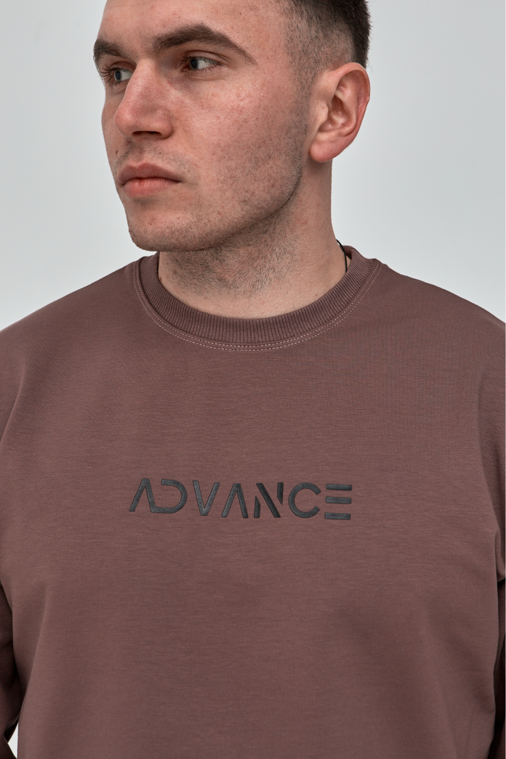 Чоловічий світшот великих розмірів ADVANCE 18026