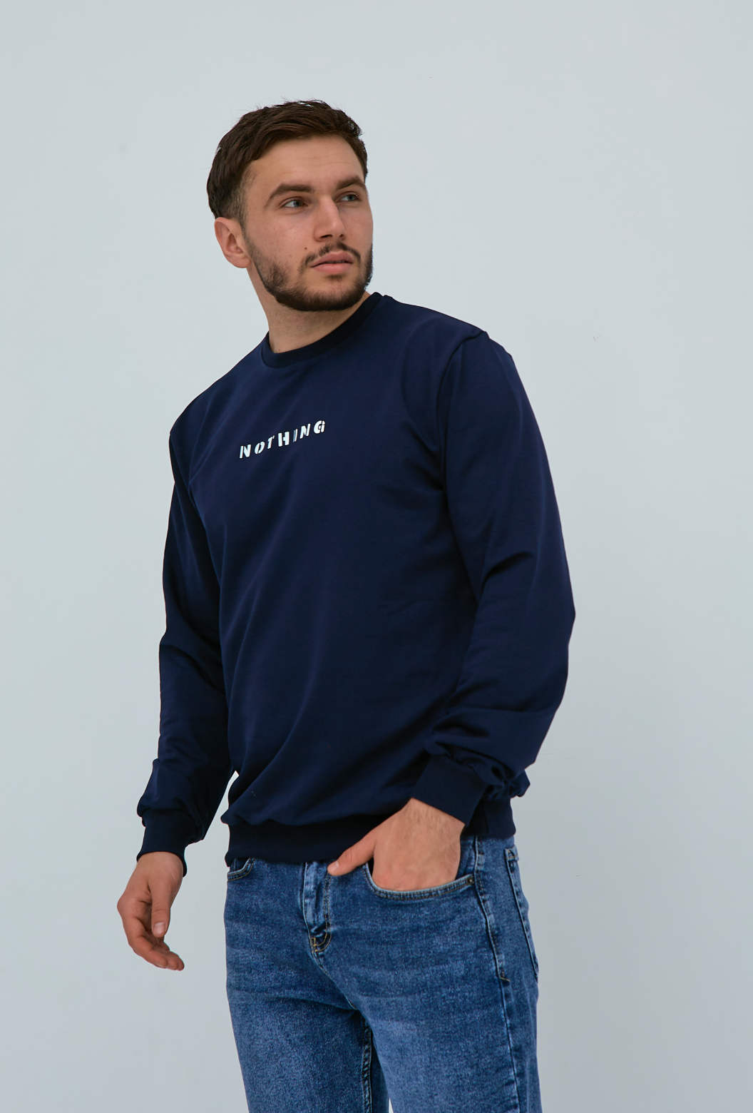 Світшот великих розмірів NOTHING 18038