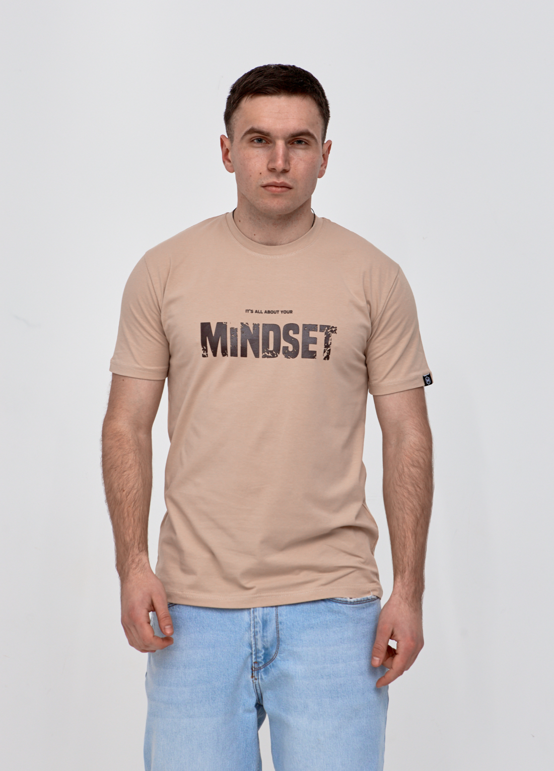 Чоловіча футболка з принтом MINDSET 42020