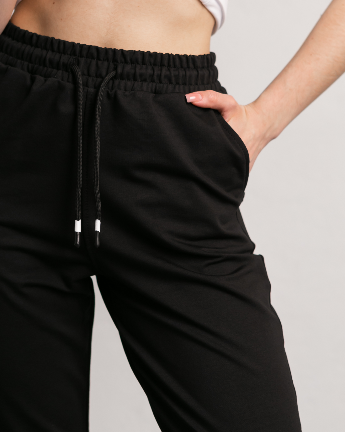 Женские спортивные штаны на резинках 24058