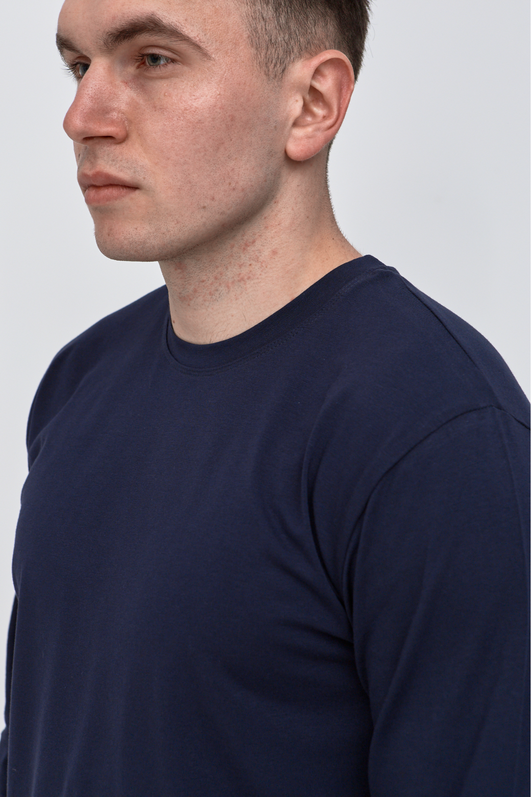 Чоловічий лонгслів великих розмірів Hector 25200