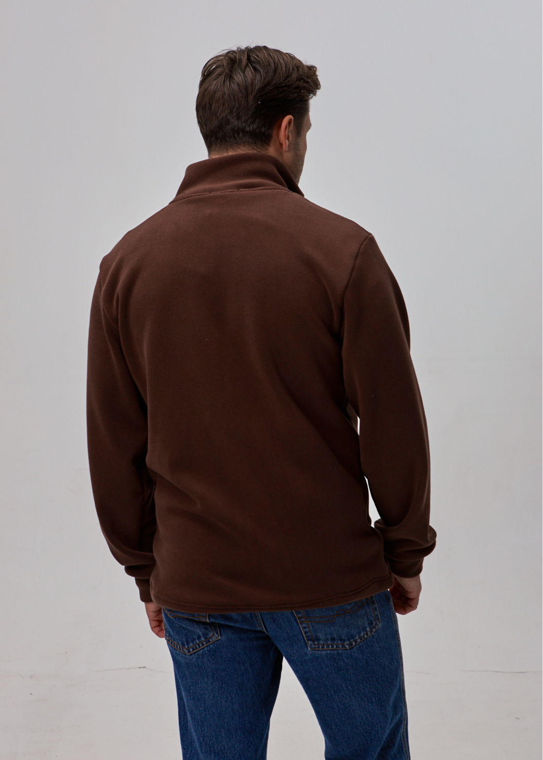 Чоловіча кофта флісова на застібці 30480