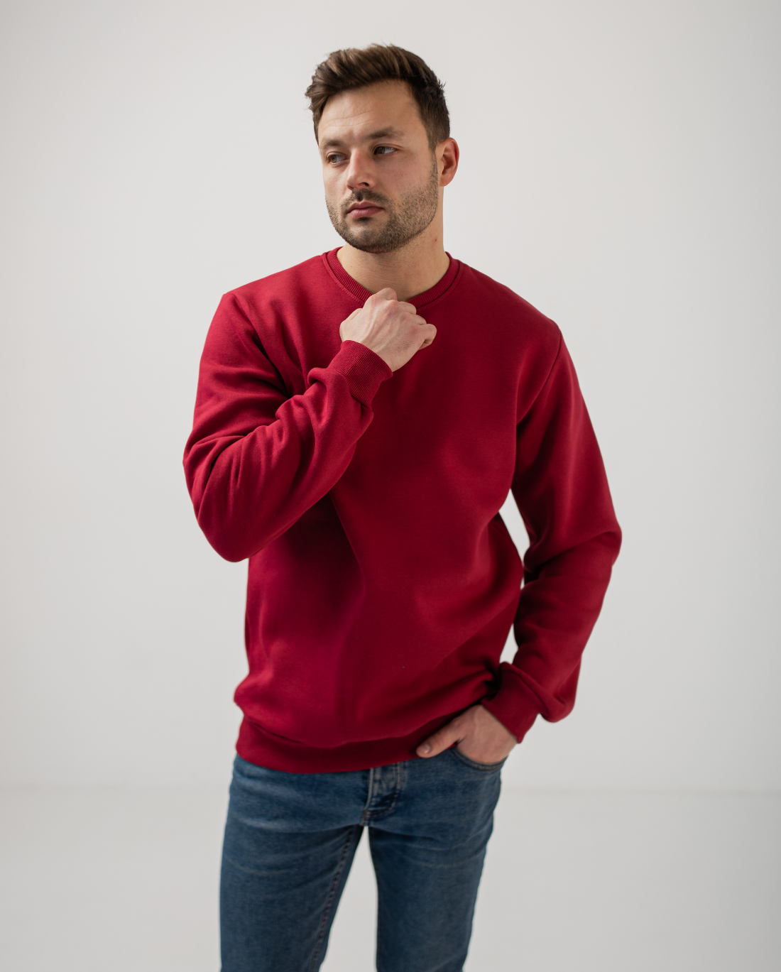 Стандартный свитшот больших размеров 30401