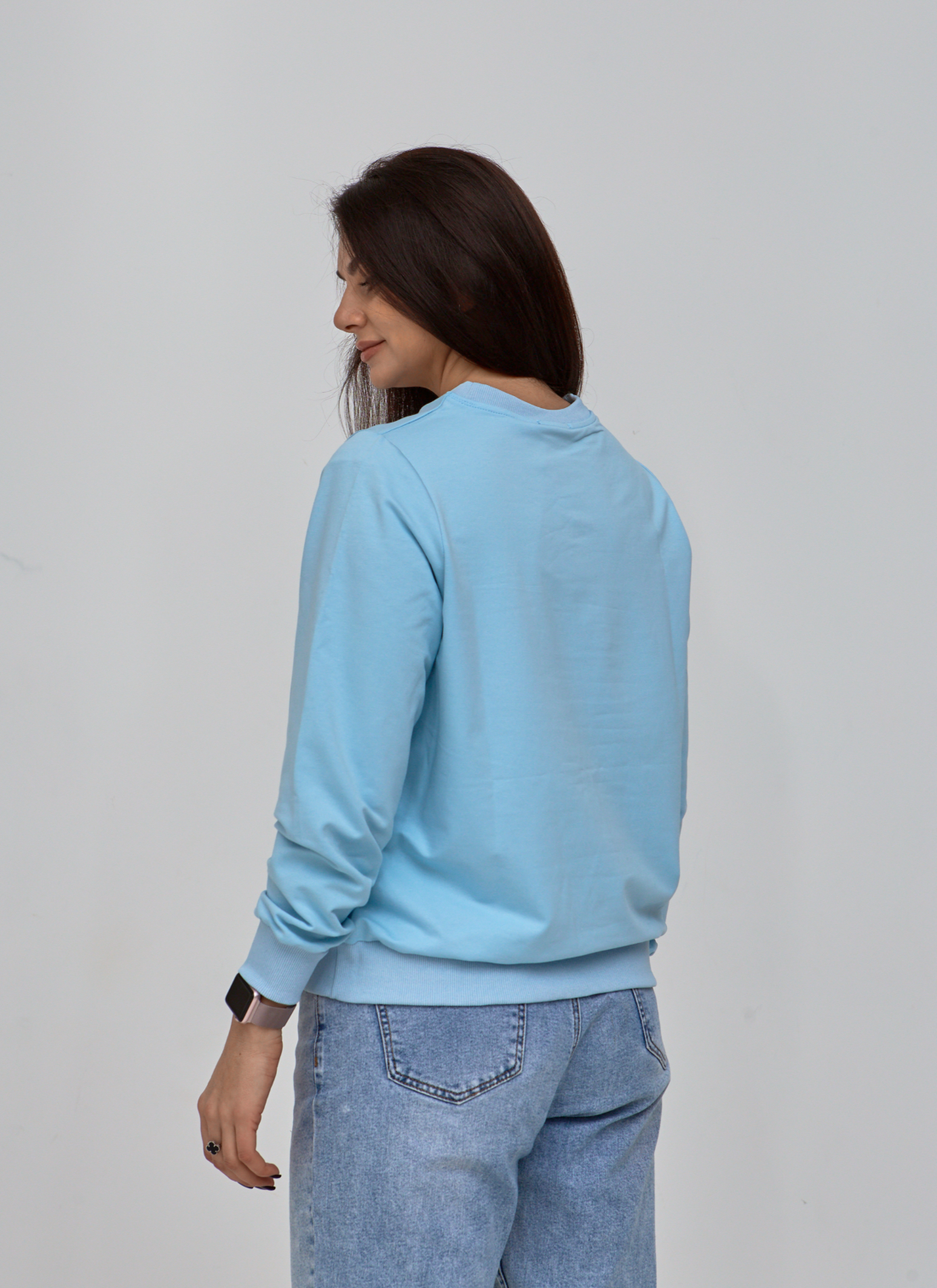 Класичний жіночий світшот великих розмірів Hector 24210