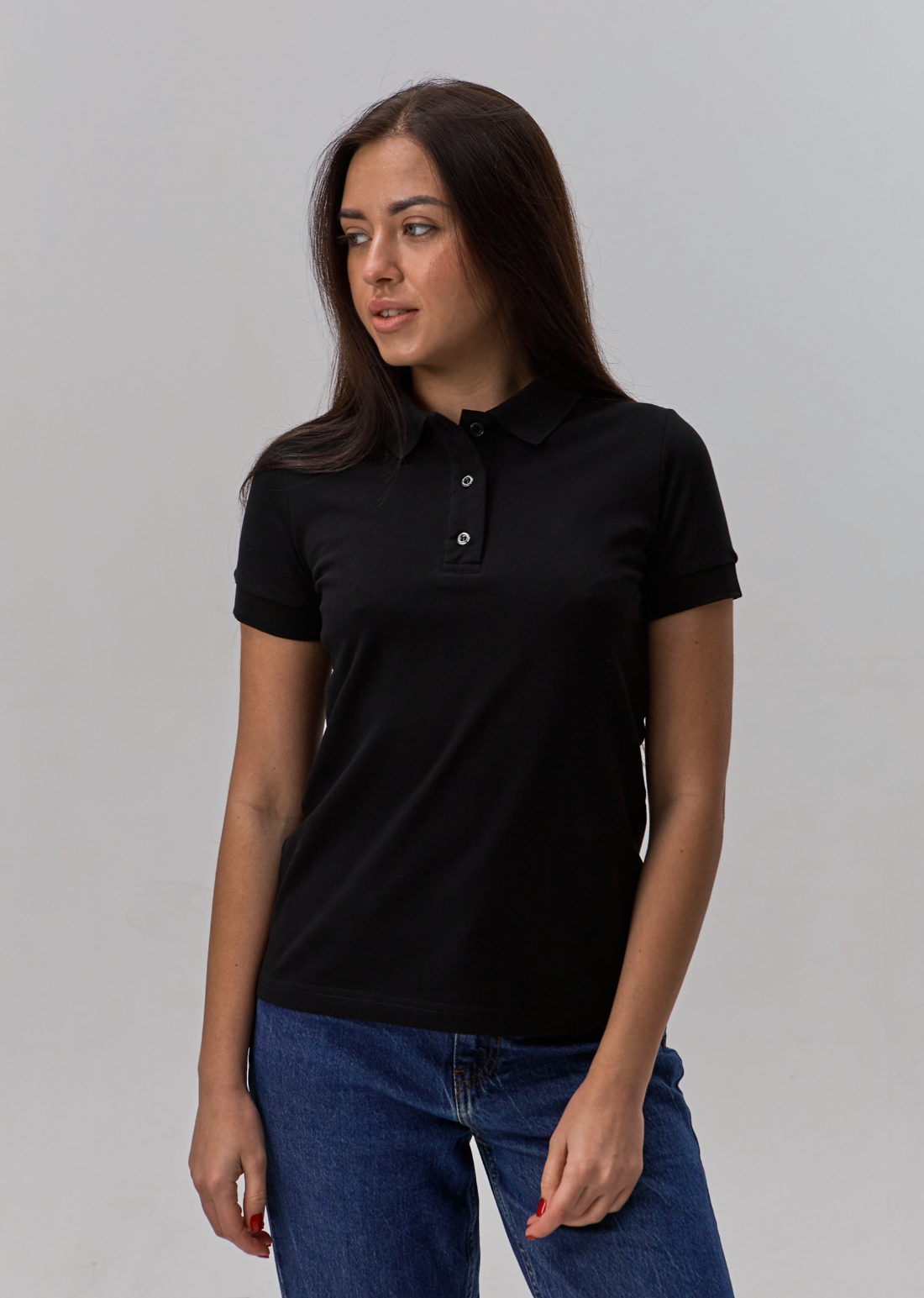 Женская футболка поло 24101