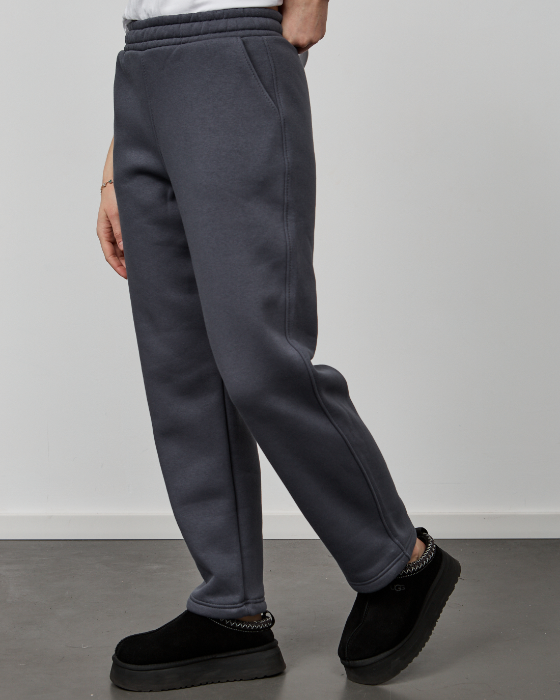 Брюки женские прямые с фиксаторами по низу Hector 24135