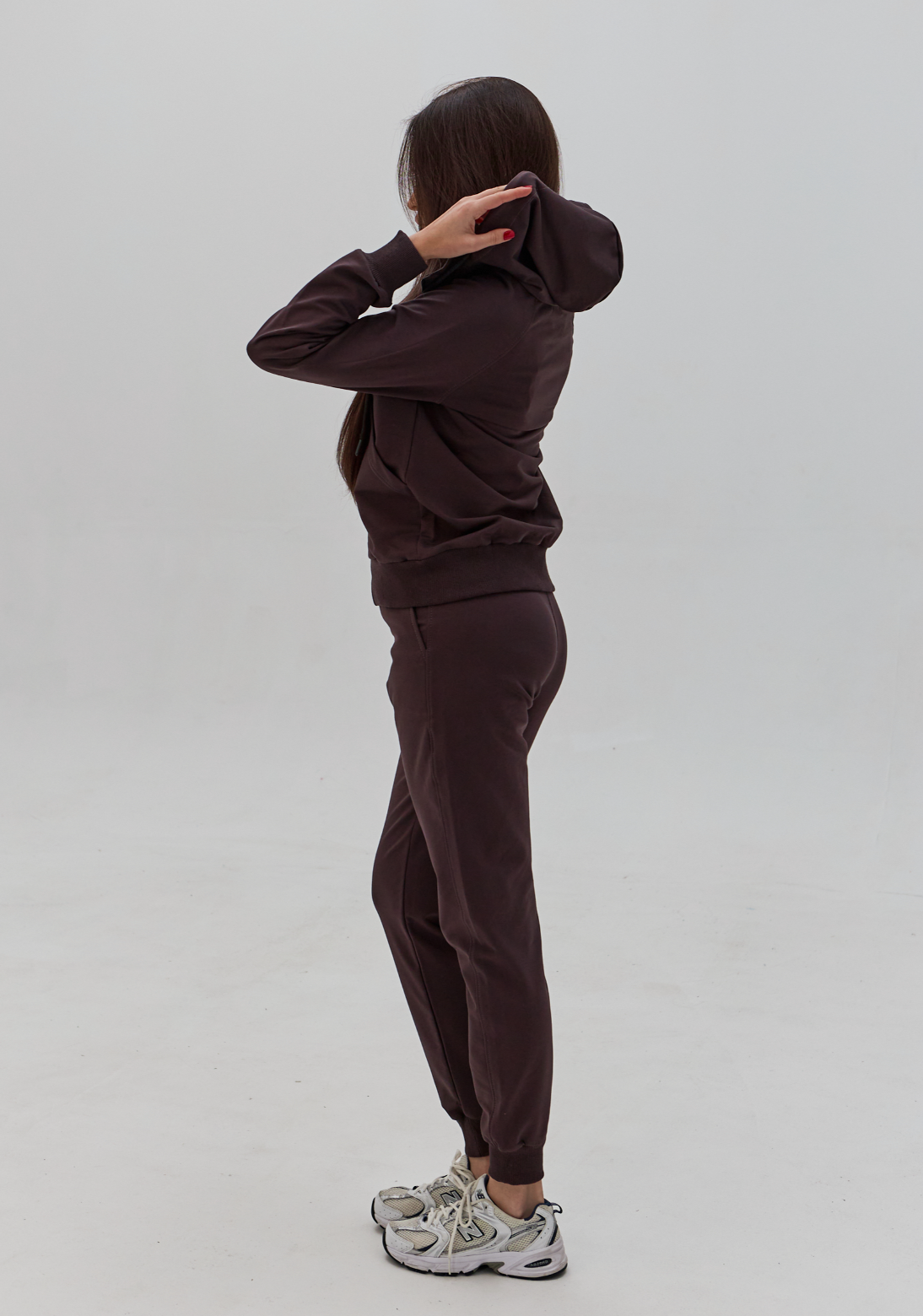 Женский спортивный костюм с кофтой на молнии 24083