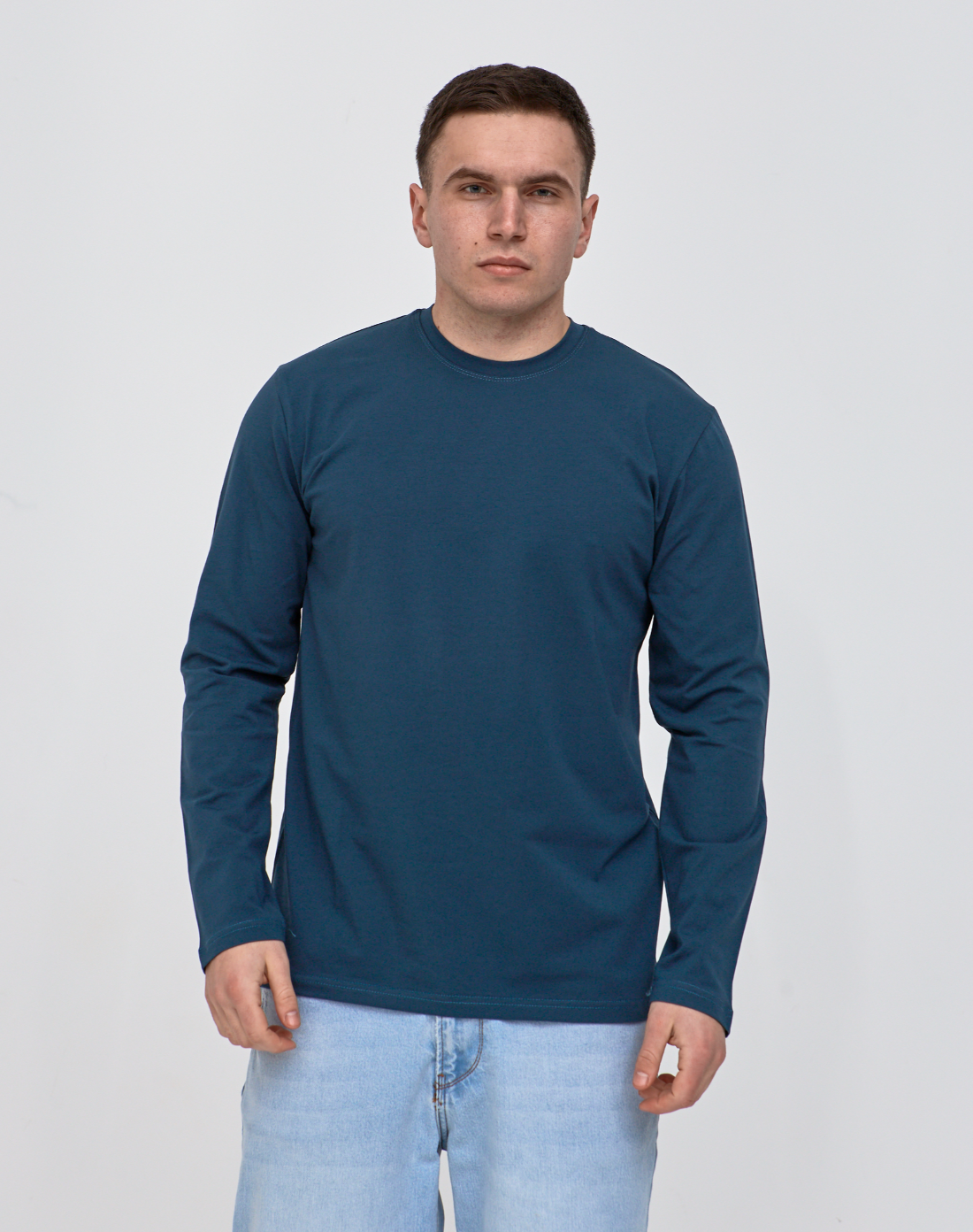 Чоловічий лонгслів великих розмірів Hector 25200