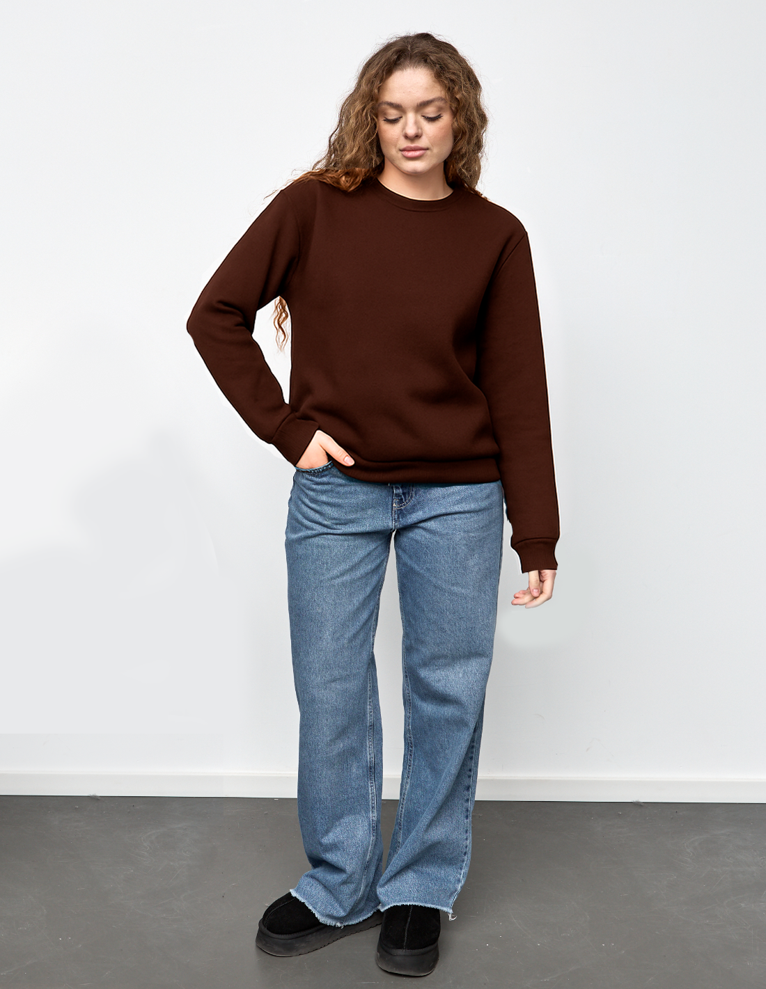 Теплий жіночий світшот Hector 24201